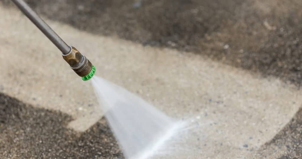 pressure washing